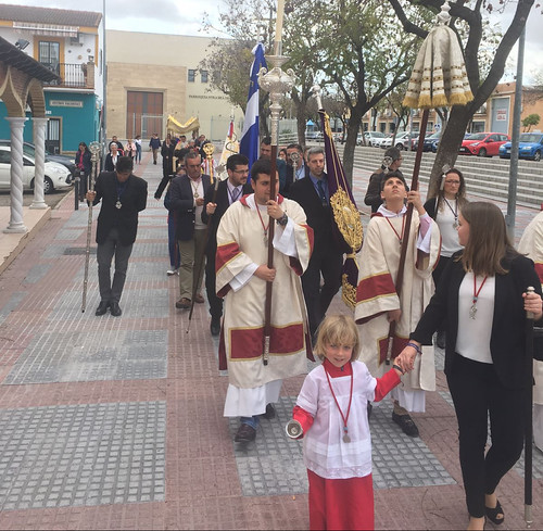 Procesión Impedidos Dulce Nombre Parroquia de la Oliva