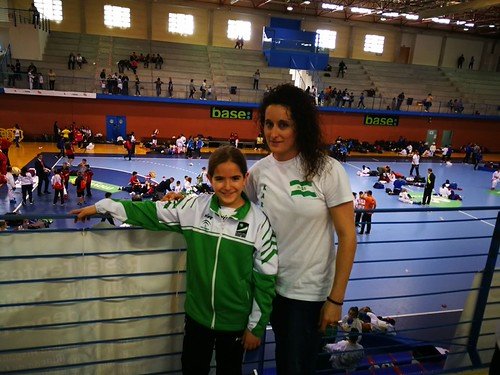 Noa del Valle, tercera en el Campeonato de España de Kárate