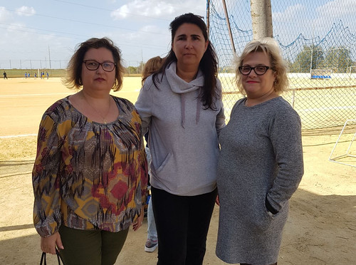 El Partido Popular visita el campo de fútbol de La Motilla