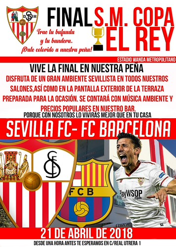 Final de la Copa del Rey en la Peña Sevillista