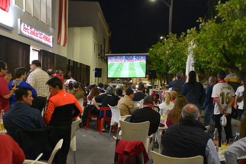 Final de la Copa del Rey en la Peña Sevillista Dos Hermanas
