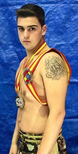 Iván Cañada Pakiao campeón internacional de Kick Boxing