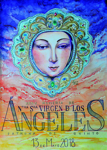 Cartel Romería de los Ángeles