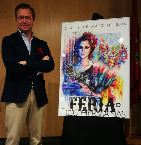 Juan Miguel Martín Mena, autor cartel de Feria de Mayo