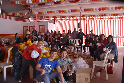 Feria de Mayo preparativos