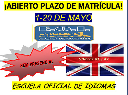 Curso de inglés semipresencial A1 y A2 CEPER El Palmarillo