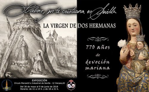 Cartel exposicion Valme en el Círculo Mercantil de Sevilla