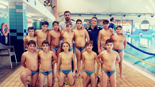 Equipos alevines del Waterpolo Dos Hermanas