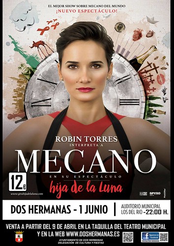 Cartel espectáculo Hija de la Luna