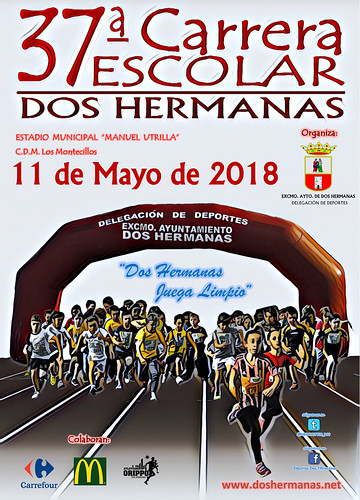 Cartel Carrera Escolar