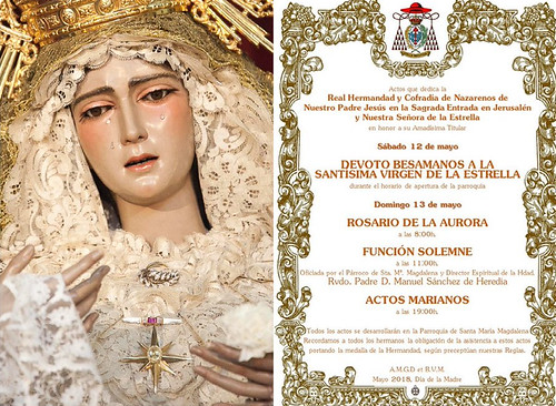 Programa de cultos de la Virgen de la Estrella