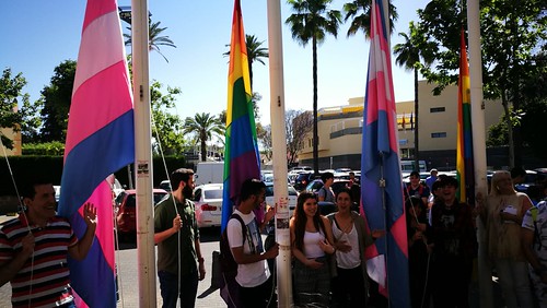 Acto Día Internacional contra la LGTBifobia en Huerta Palacios