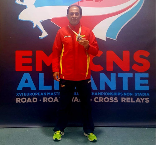 Manuel Domínguez, campeón de Europa de atletismo