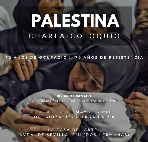Charla sobre Palestina de Izquierda Unida