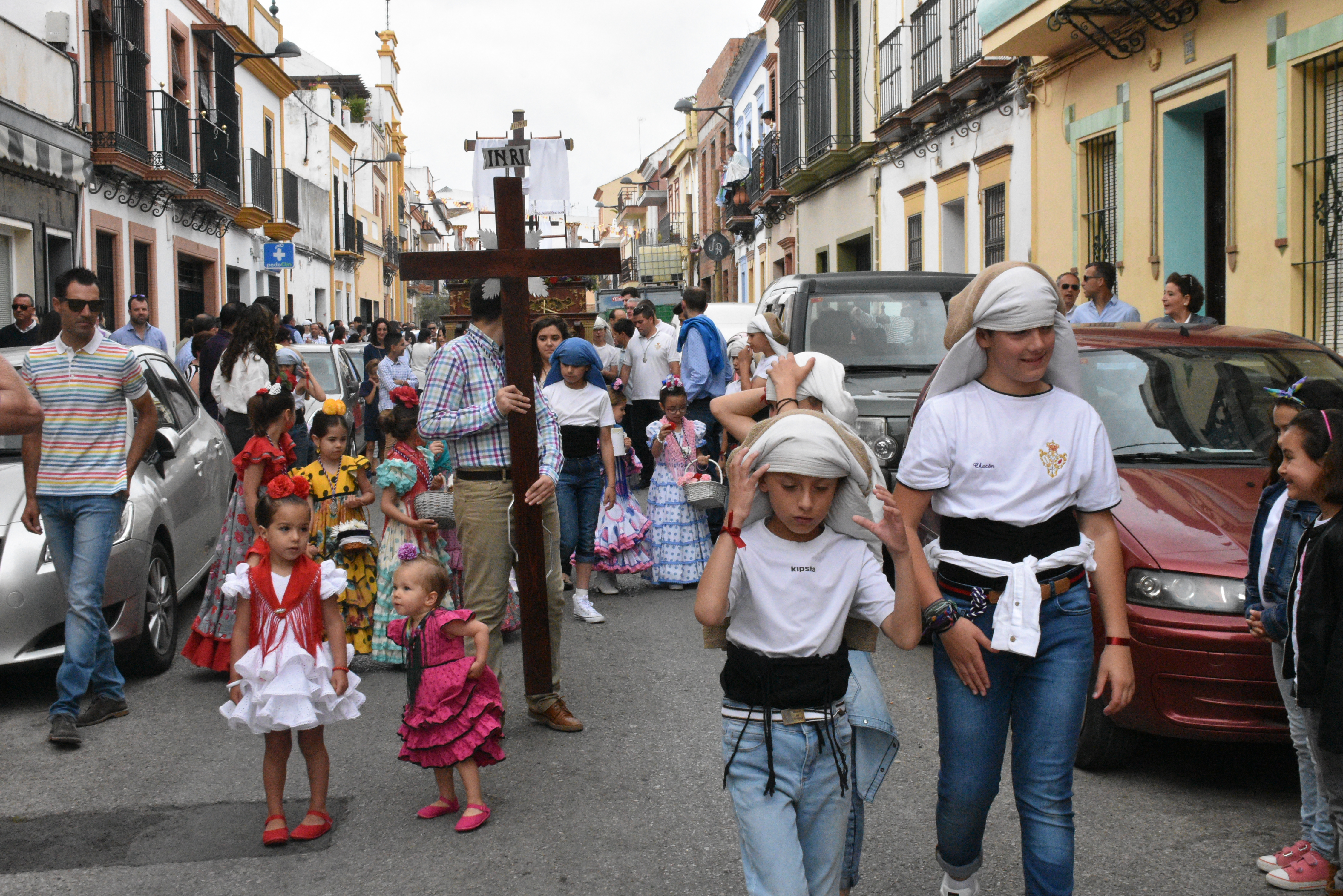 Cruz de mayo de la Hermandad de Oración