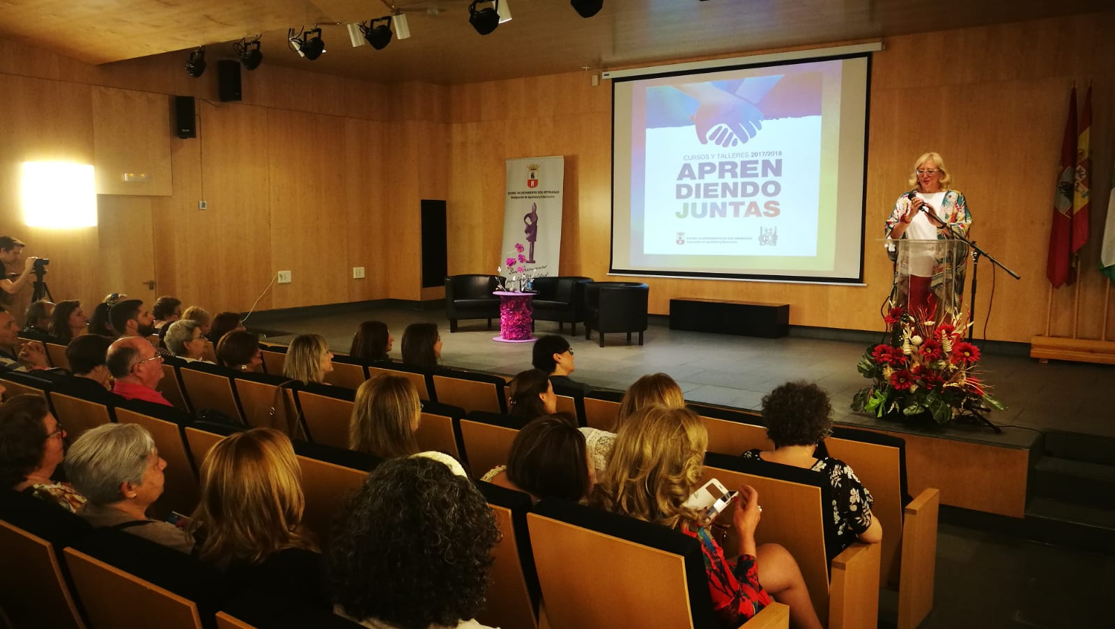 Clausura de los cursos y talleres Aprendiendo Juntas en La Almona