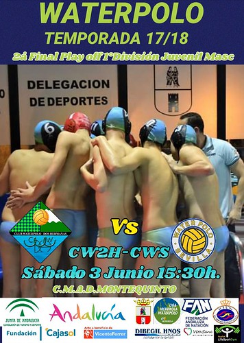 Cartel del Club Waterpolo Dos Hermanas