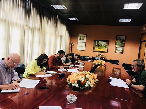 Rueda de prensa de junta de gobierno local del Ayuntamiento con Agustín Morón