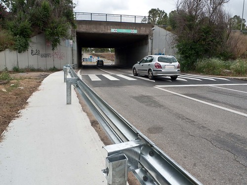 Actuaciones para mejorar la seguridad de los ciclistas en Montequinto