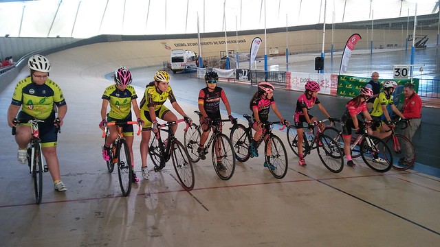 Campeonato de Ciclismo en pista en el Palacio de Deportes