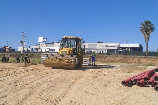 obras de desdoble de la carretera de Alcalá