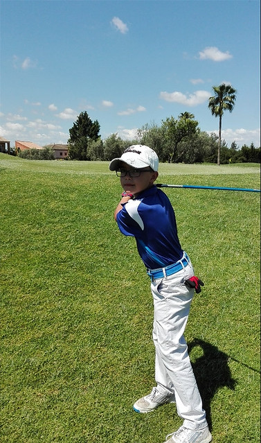 Adrián PF en el campeonato de Cartuja