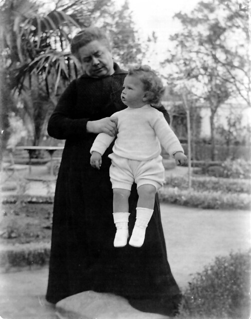 Leontine D'Autez, viuda del médico militar británico John S. Langdon