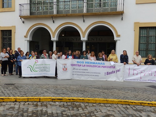 Concentración contra la violencia de género del programa Aprendiendo Juntas