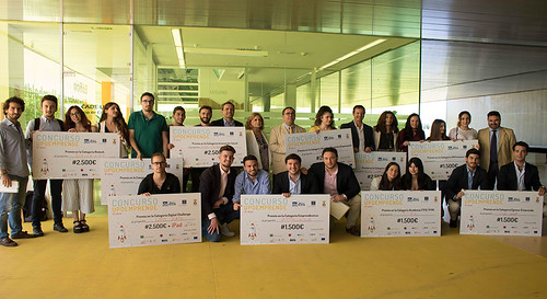 Entrega de premios de UPOemprende