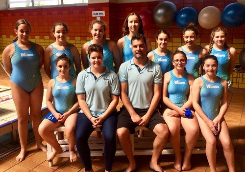 Club Waterpolo Dos Hermanas Equipo infantil para el Cto. de España