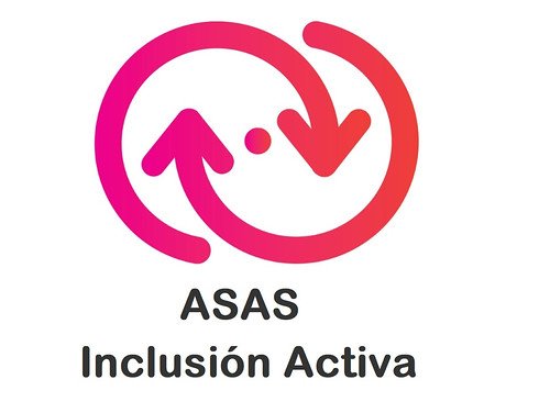 Nuevo logo de la asociación ASAS Inclusión Activa