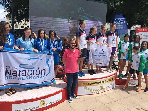 Campeonato de Natación Andaluz alevín en Los Montecillos