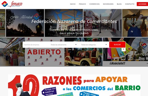 Página web de Fenaco actualizada