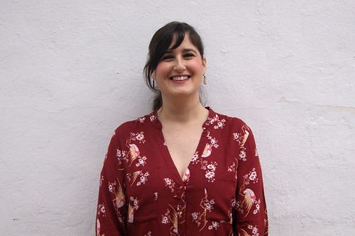 Zarabol Santos-Rodríguez escritora del libro De perdidos, al Liffey