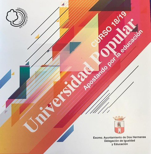 Folleto nuevo curso de la Universidad Popular