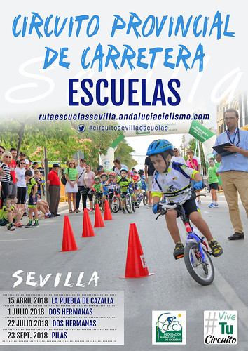 Cartel del Circuito Provincial de Carretera Escuelas