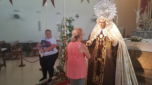 Besamano de la Virgen del Carmen de la Agrupación del Prendimiento
