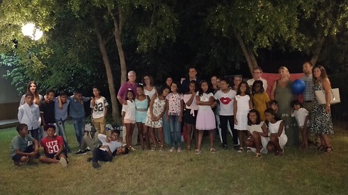 Cena despedida del programa Vacaciones en Paz de niños y niñas saharauis